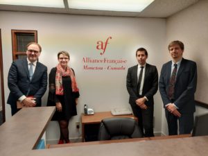 Inauguration of the new premises of the Alliance française Moncton