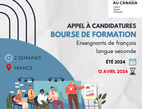 APPLICATION FOR A FRENCH GOVERNMENT GRANT FOR TEACHERS